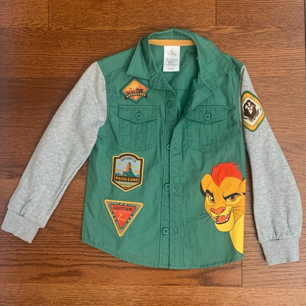 Lion King Button Up Shirt from Disney Store